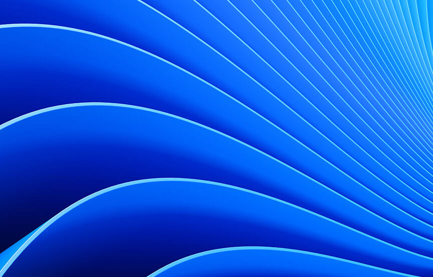 blue wavy lines