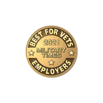 best for vets 2021 award logo