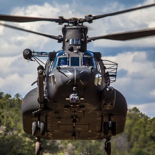 MH-47 in flight