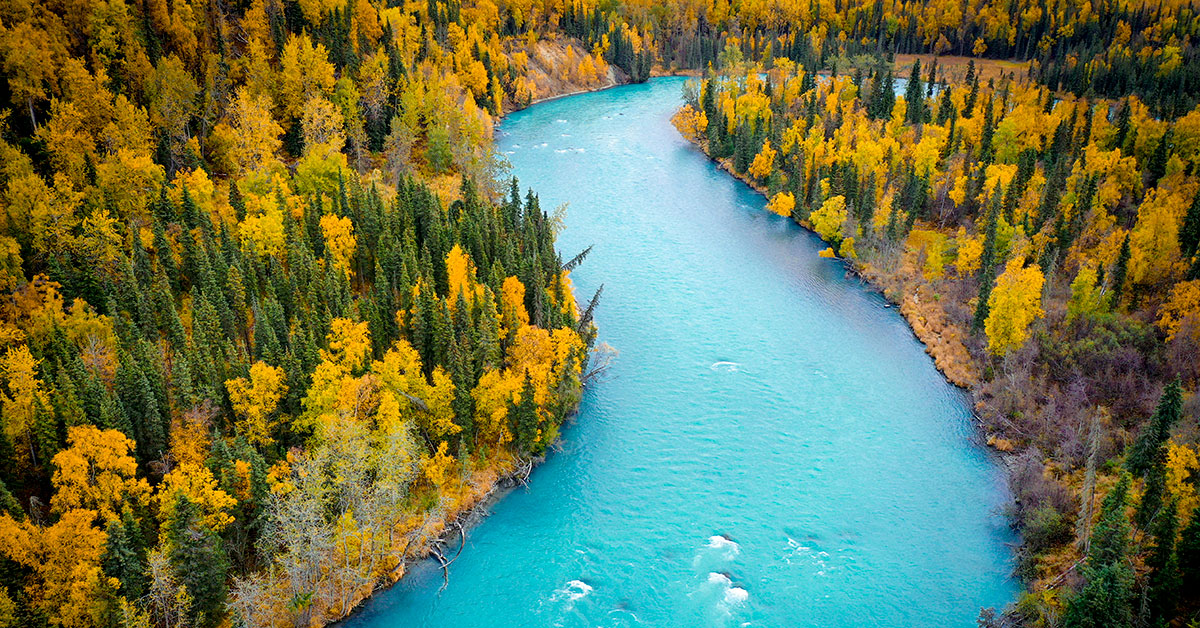 river in Alaska