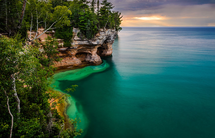 cliffside by the ocean