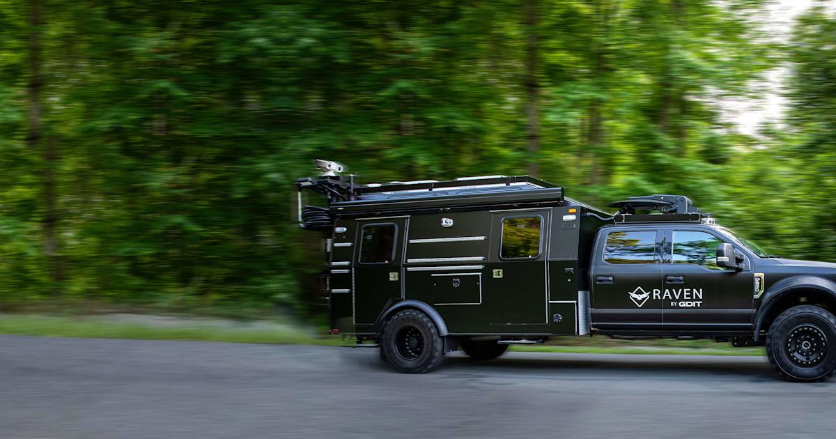 Intimidate Gpu Mobile Unit Model A Mobile Command Center with Built-In AI | GDIT