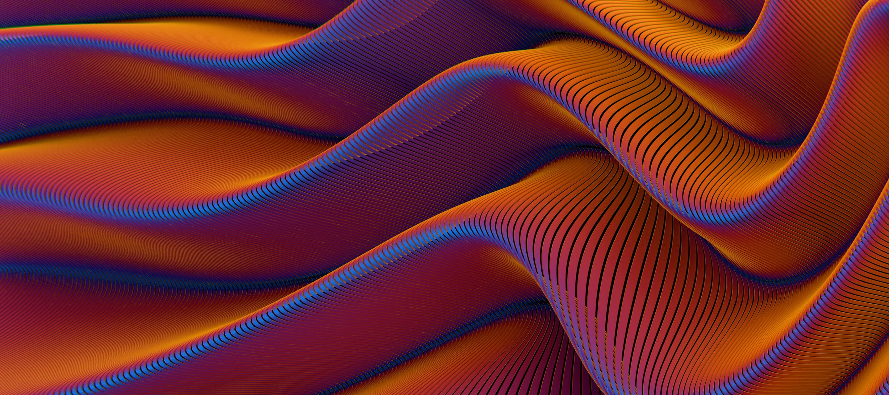 abstract colorful waves