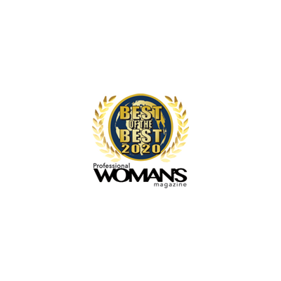 PROFESSIONAL WOMAN’S MAGAZINE award logo