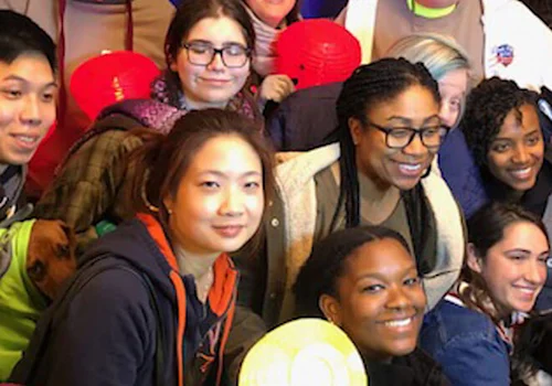 Group of people together