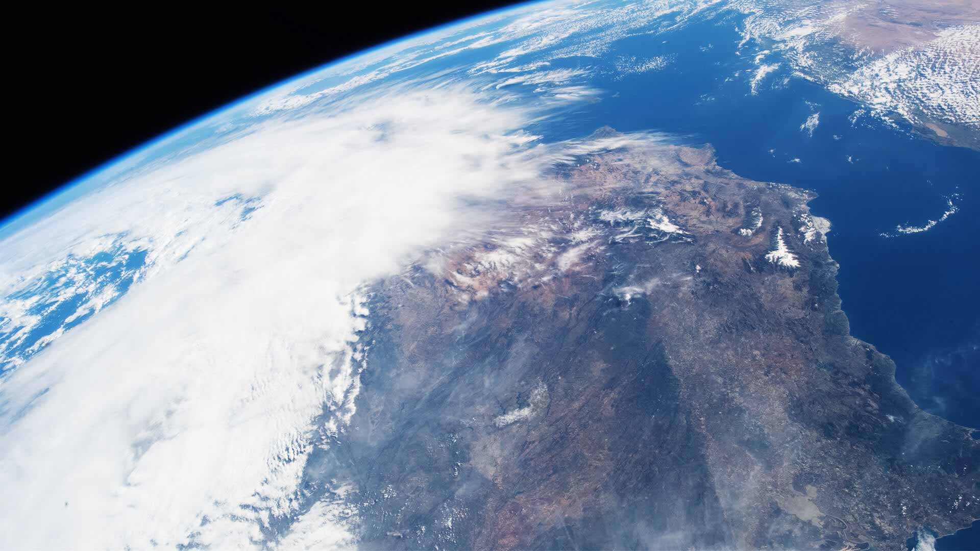 Close up of planet Earth
