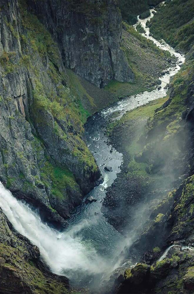 image shows mountains and rainfall