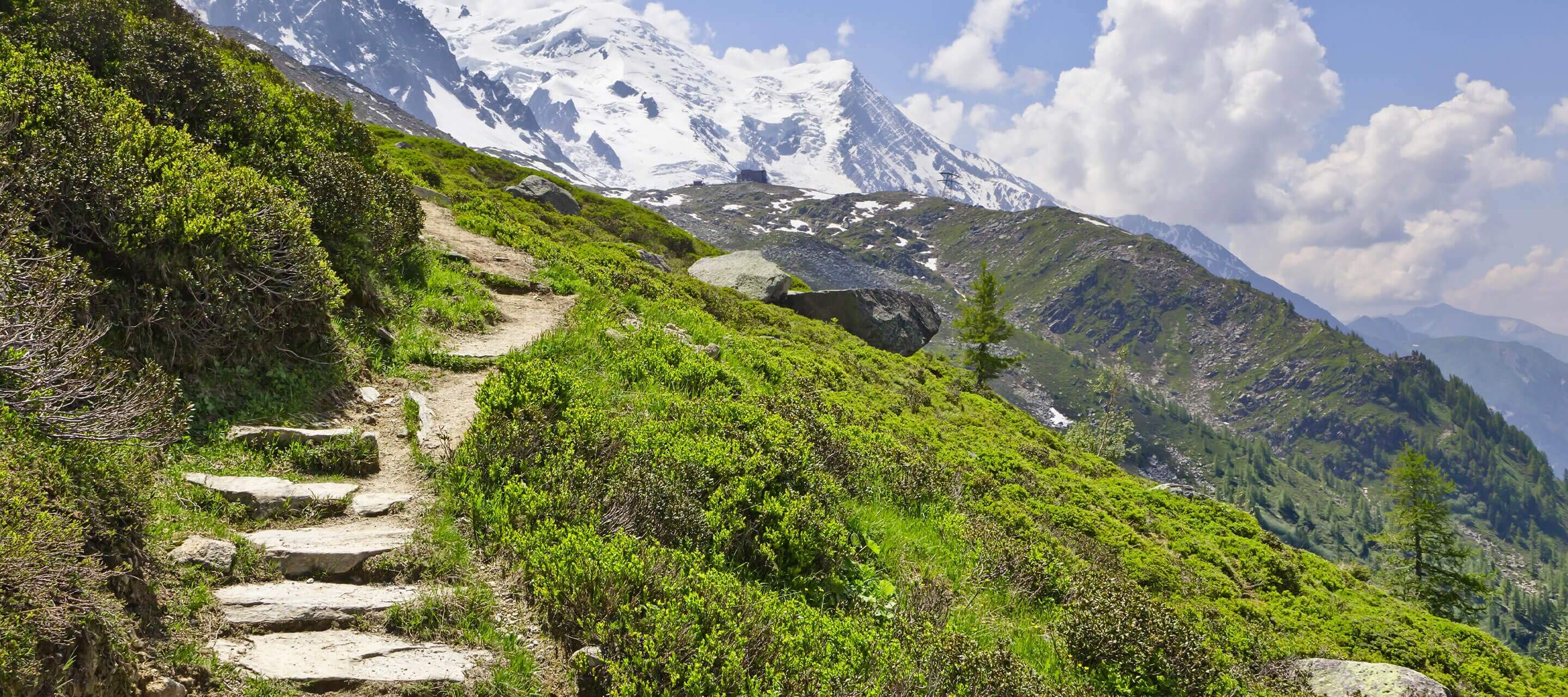 stairs along the mountain side