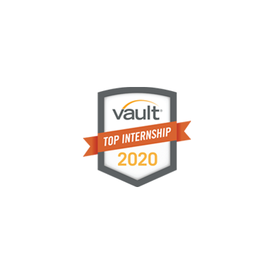 Vault Top Internship 2019 Award