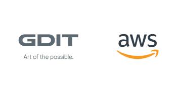 GDIT and AWS logo