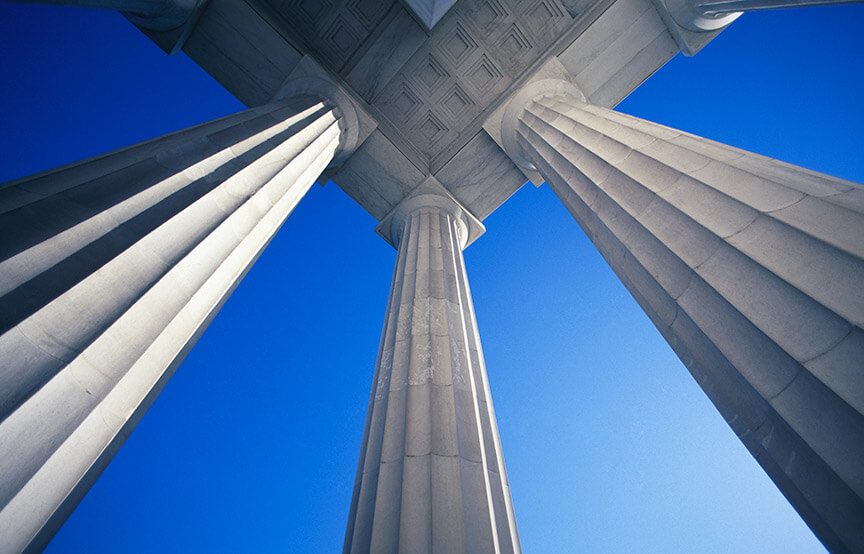 columns of building 