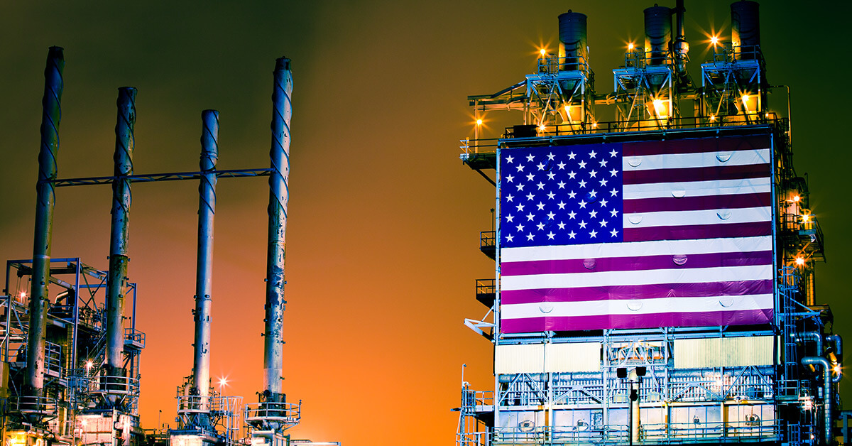 oil refinery