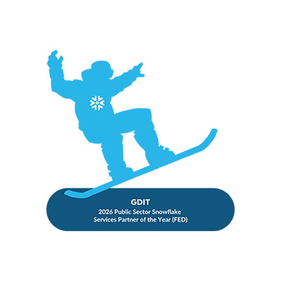 Snowflake 2026 Publics Sector Snowflake Services Partner of the Year