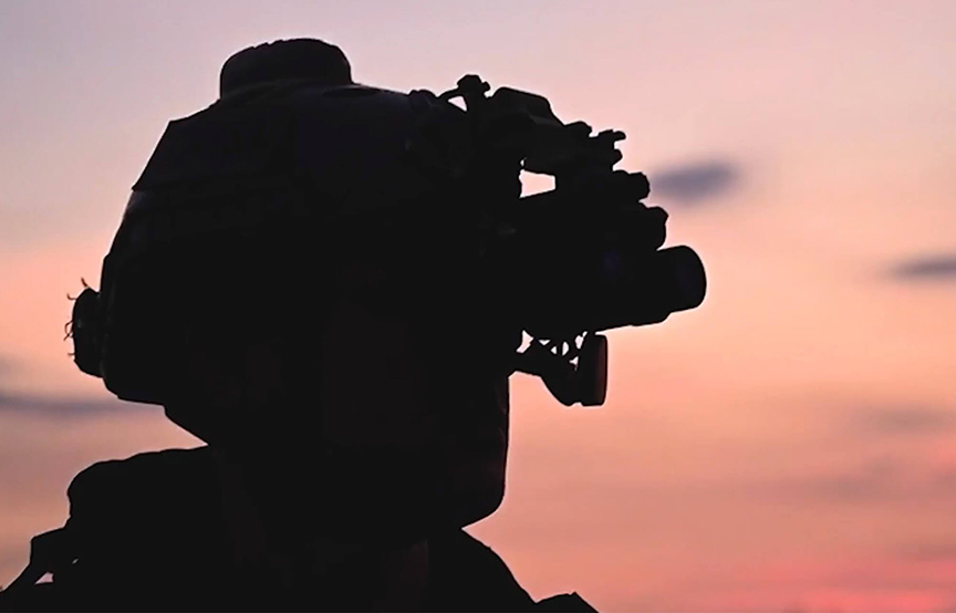 silhouette of soldier
