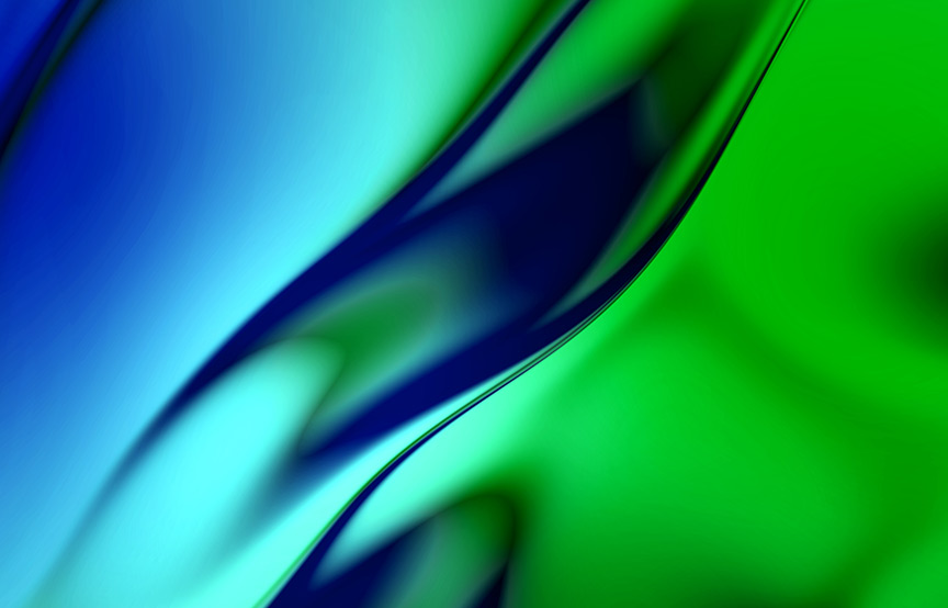 blue/green swirl