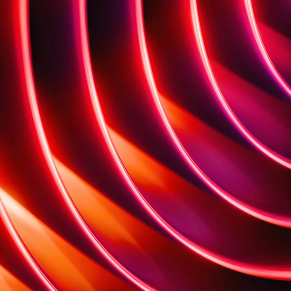 orange/pink/purple ripples