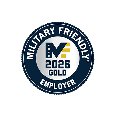 Military Friendly Gold Employer - 2026