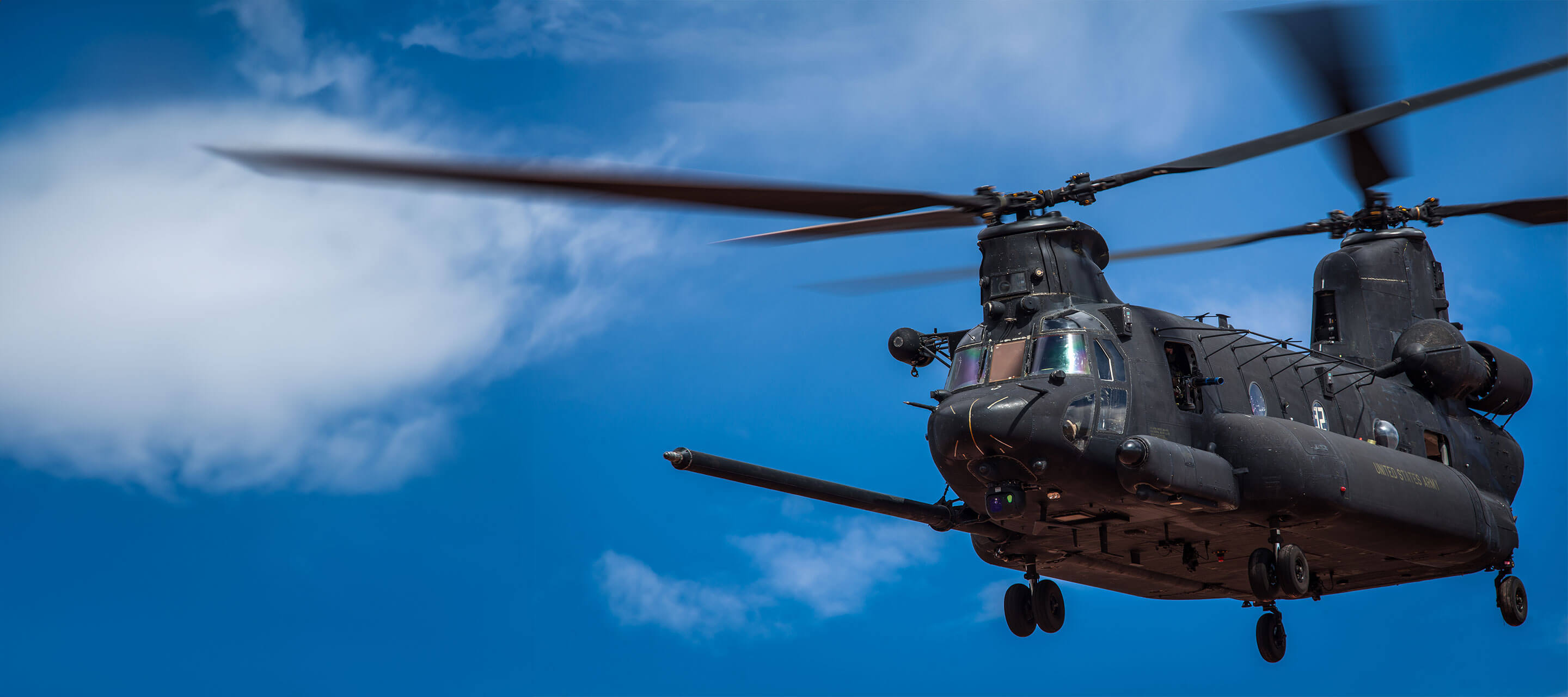 MH-47 in flight 