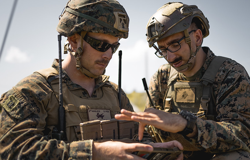 two soldiers