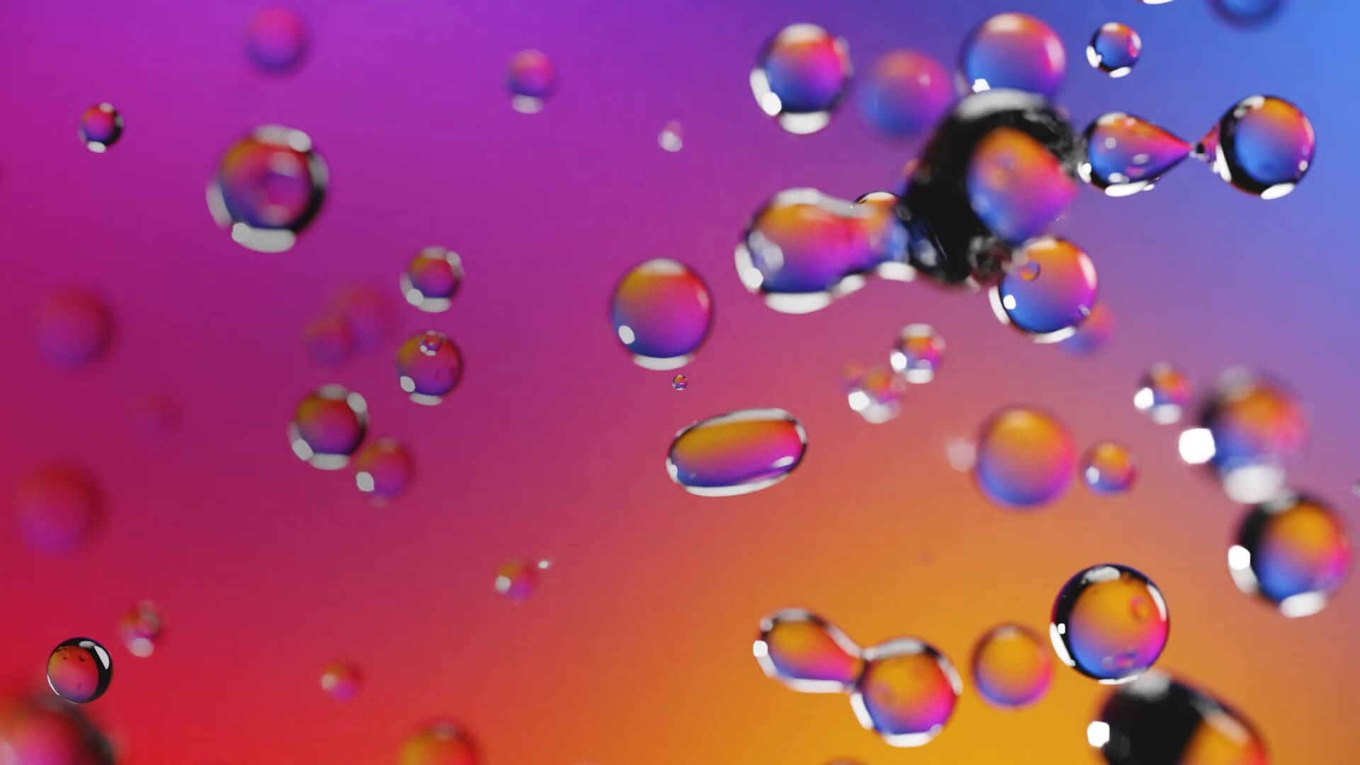 colorful bubbles