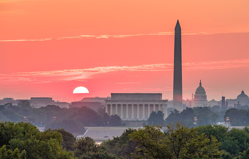 DC sunrise
