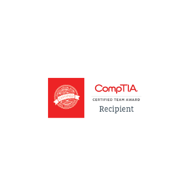 CompTIA Certified Team Award logo