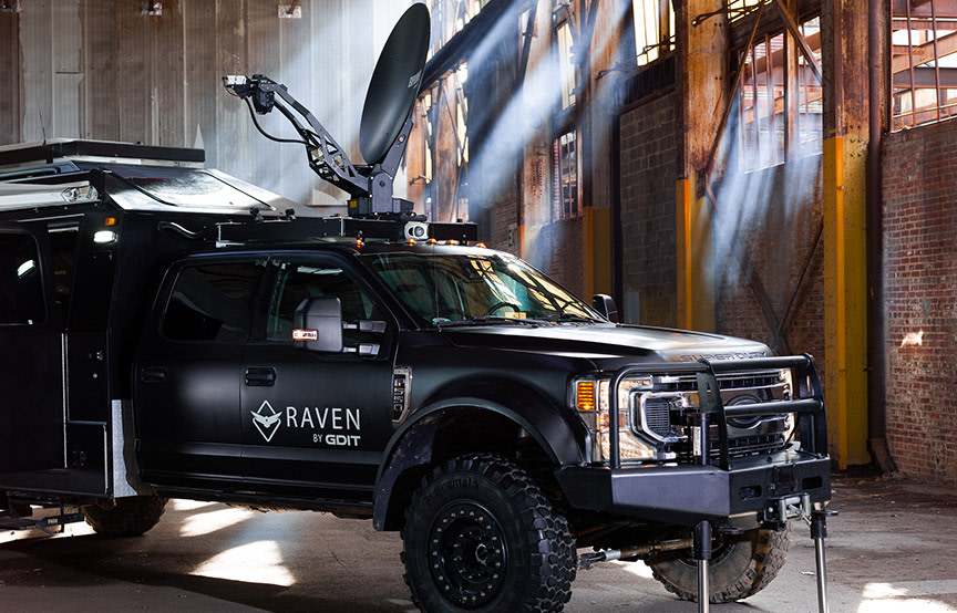 GDIT Raven truck