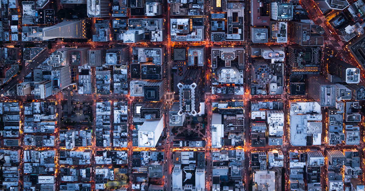 aerial view of cityscape
