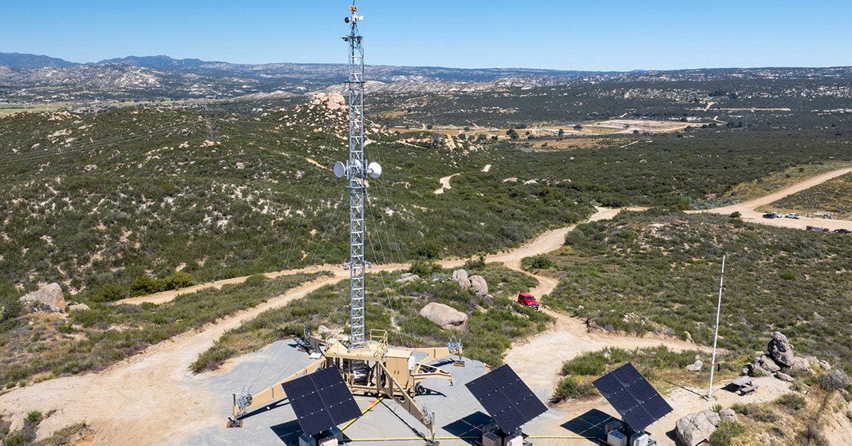 border towers