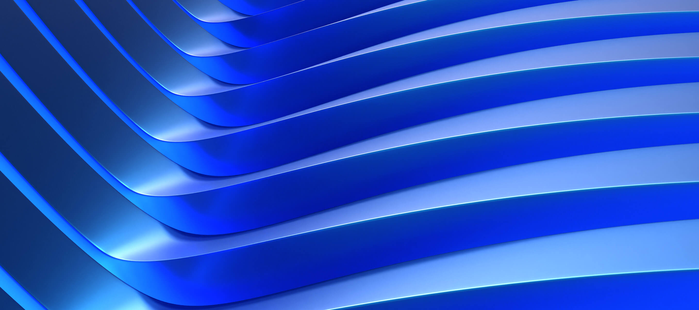 abstract blue wave