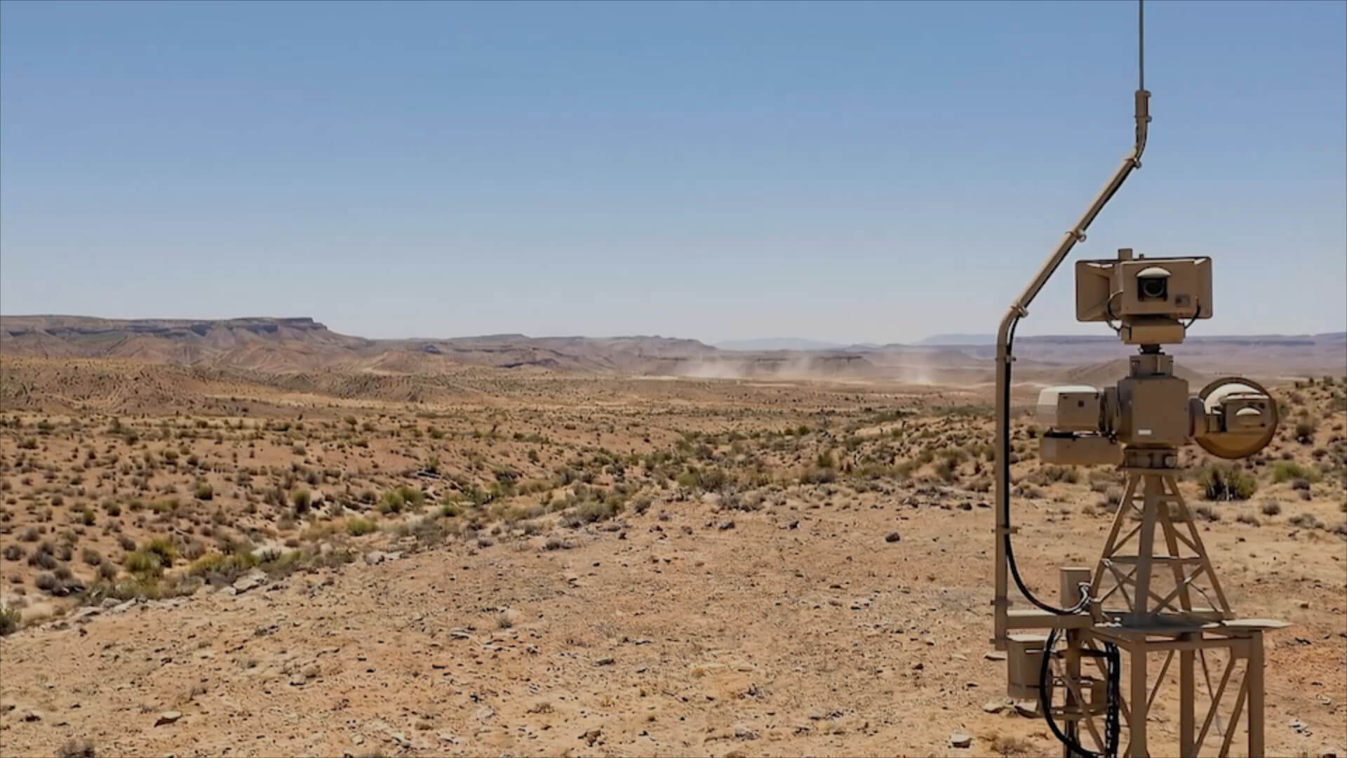 camera in the desert 