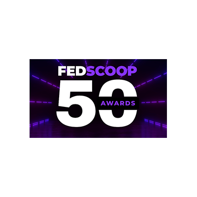 FedScoop50 top bosses award logo - 2022