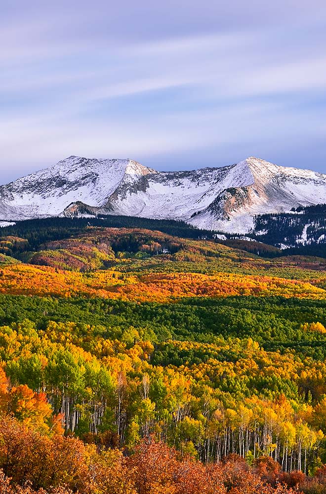 mountains and meadow