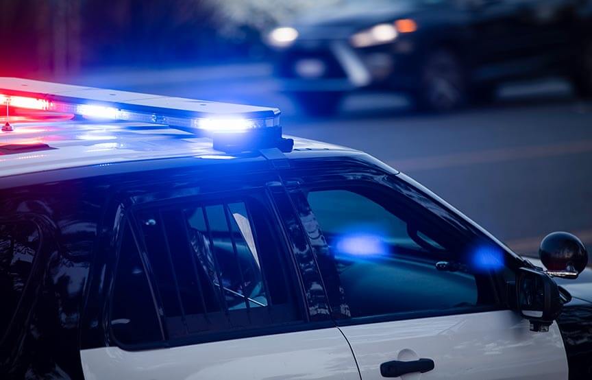 police car