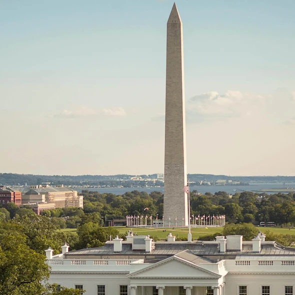 white house and national monument