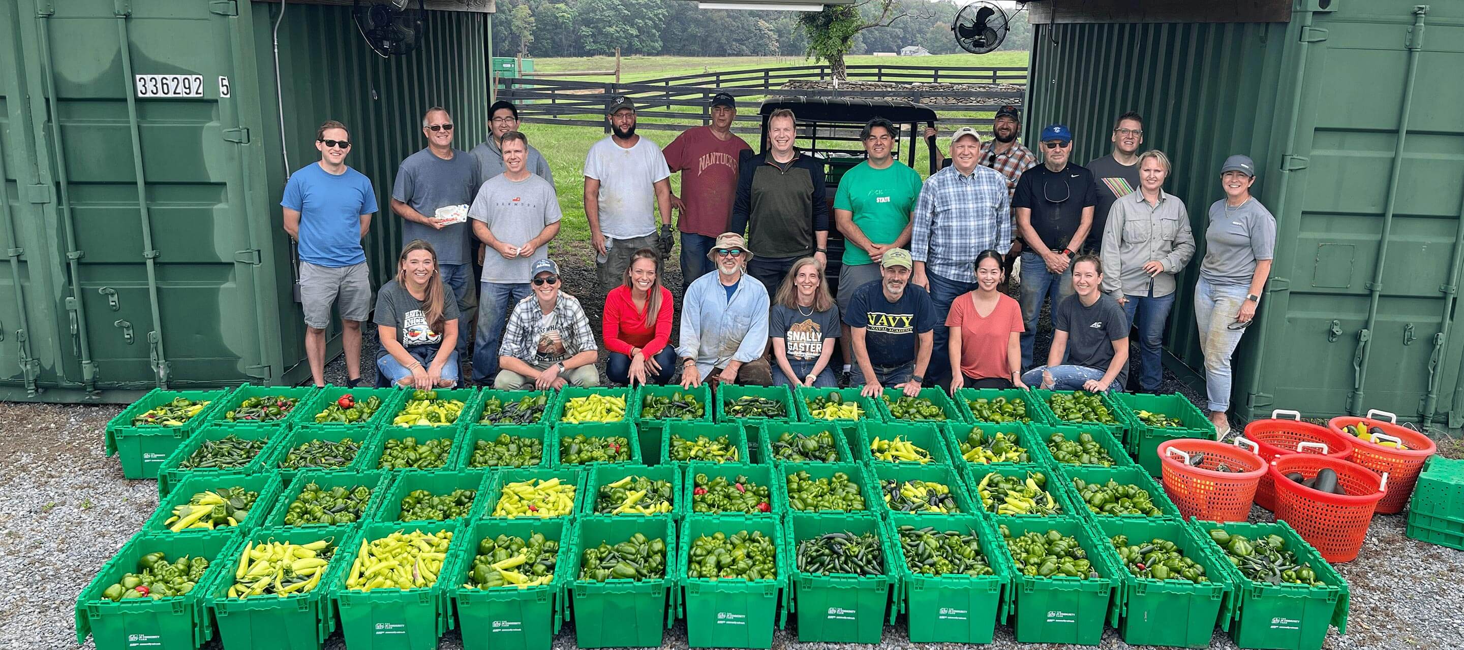 GDIT CARES 2021 JW Community Farm John Nordens- Team Oct 2021