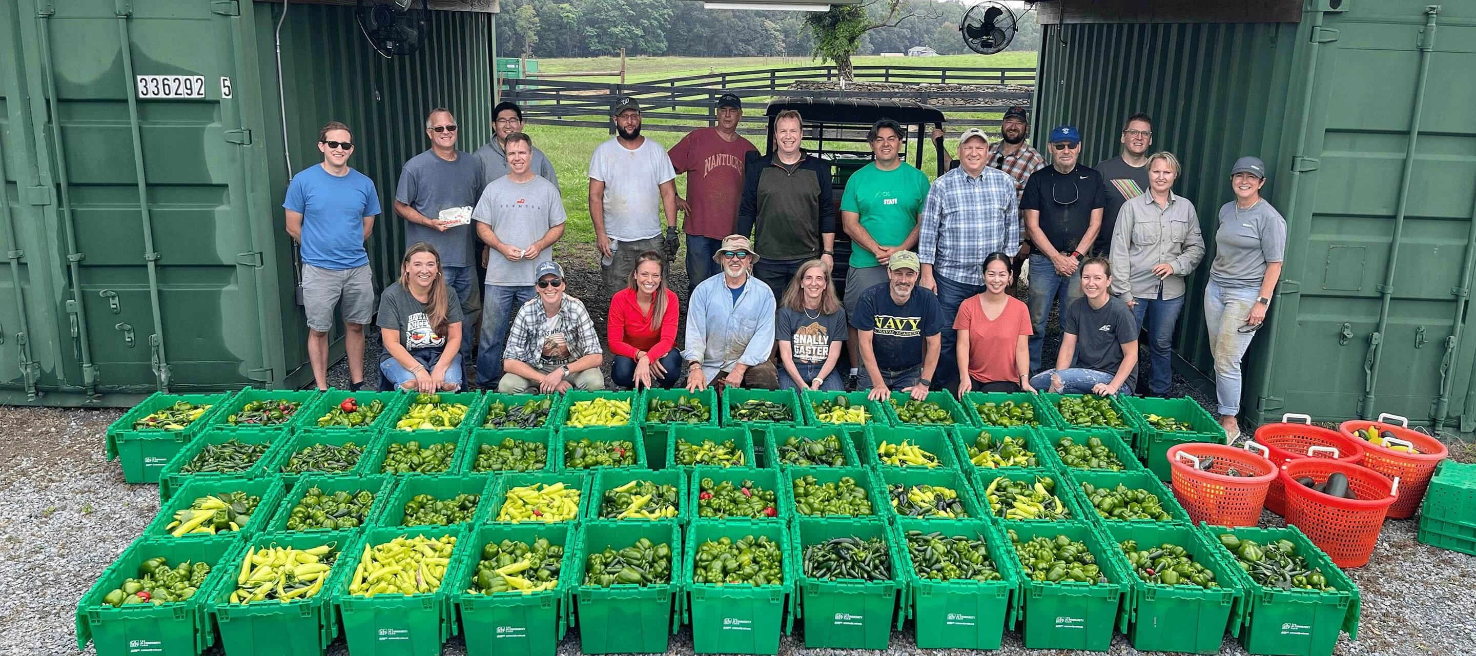 GDIT CARES 2021 JW Community Farm John Nordens- Team Oct 2021