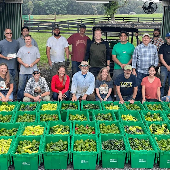 GDIT CARES 2021 JW Community Farm John Nordens- Team Oct 2021