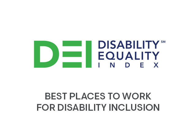 Disability Equality Index Best Places to Work for Disability Inclusion award 