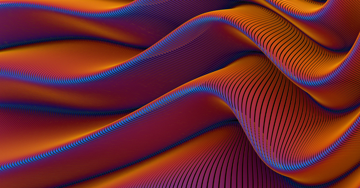 abstract colorful waves