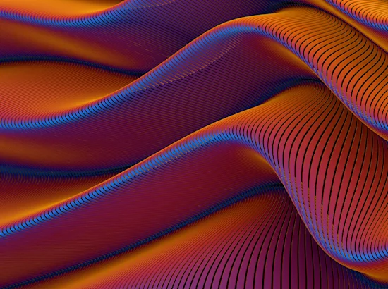 abstract colorful waves