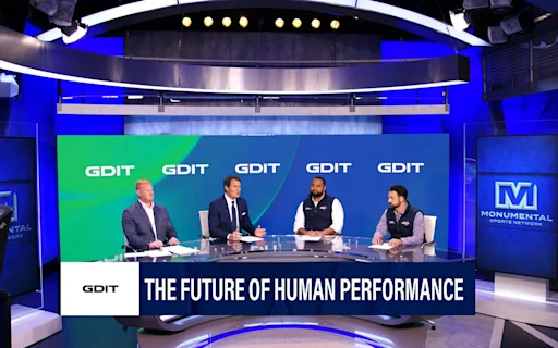 GDIT speakers with Monumental Sports in Washington D.C.
