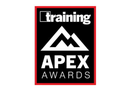 Training Magazine Training APEX award