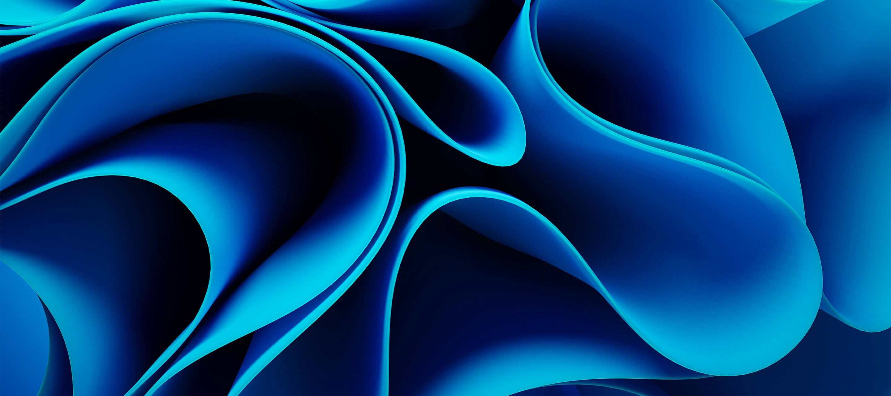 abstract blue swirls
