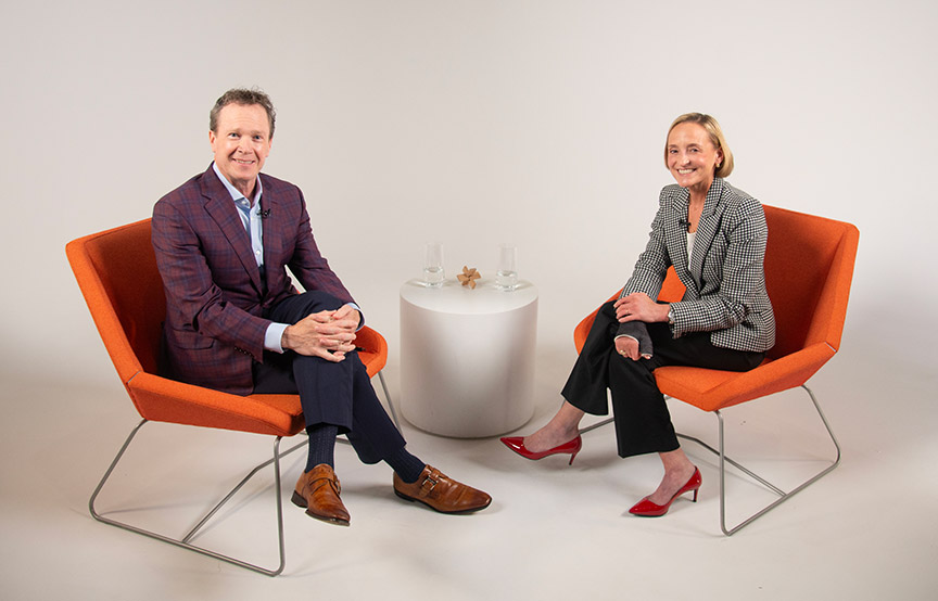 Amy Gilliland and Roger Cressey 