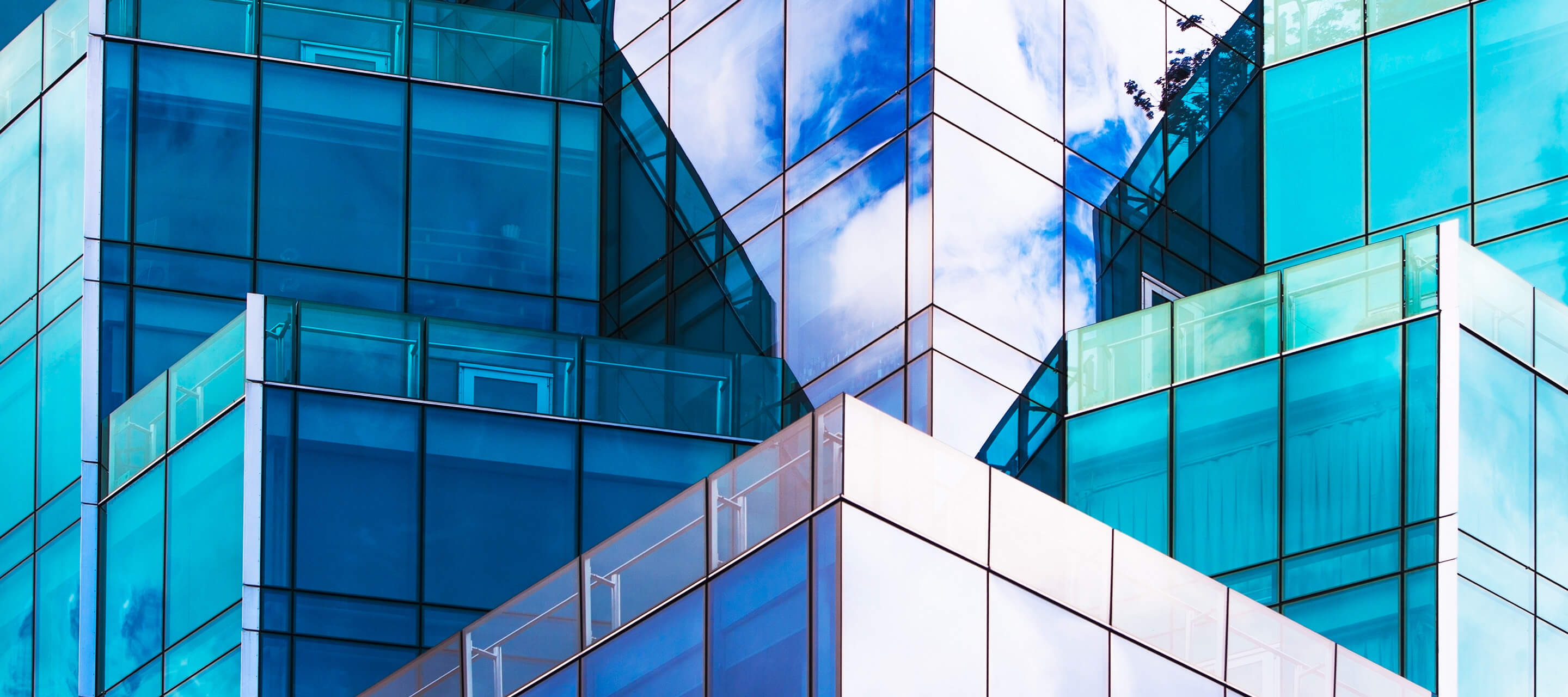 reflective glass on buildings