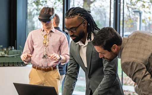 GDIT employees at Mission Emerge Center