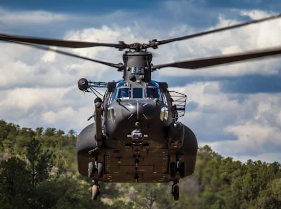 MH-47 in flight