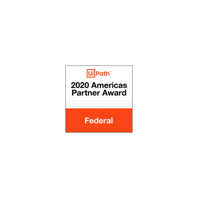 UiPath Americas Partner Awards Federal Partner of the Year