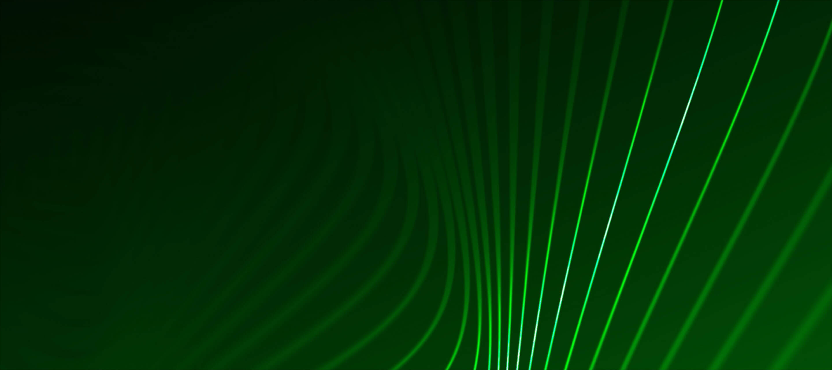 abstract green lines